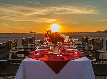 Epacha Game Lodge and Spa: Gönnen Sie sich ein Dinner im Busch