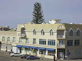 Hansa Hotel: Ansicht der Ecklage