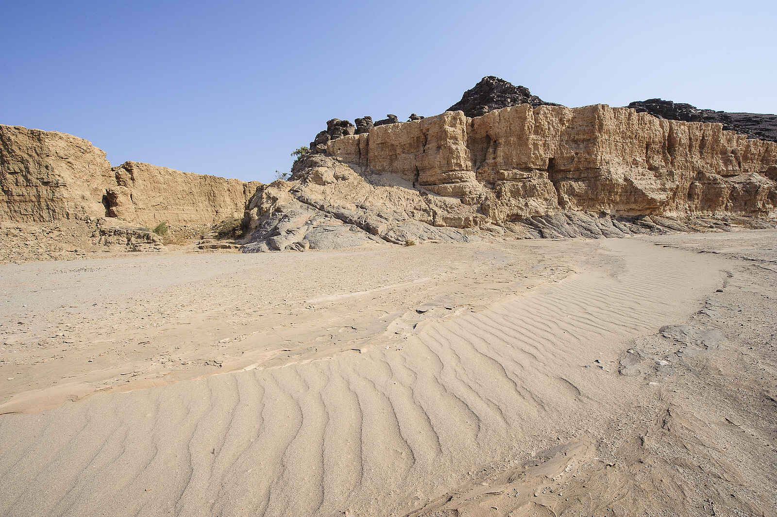 Hoanib Skeleton Coast Camp: Ausgetrocknetes Flussbett Hoanib Skeleton Coast Camp: Ausgetrocknetes Flussbett