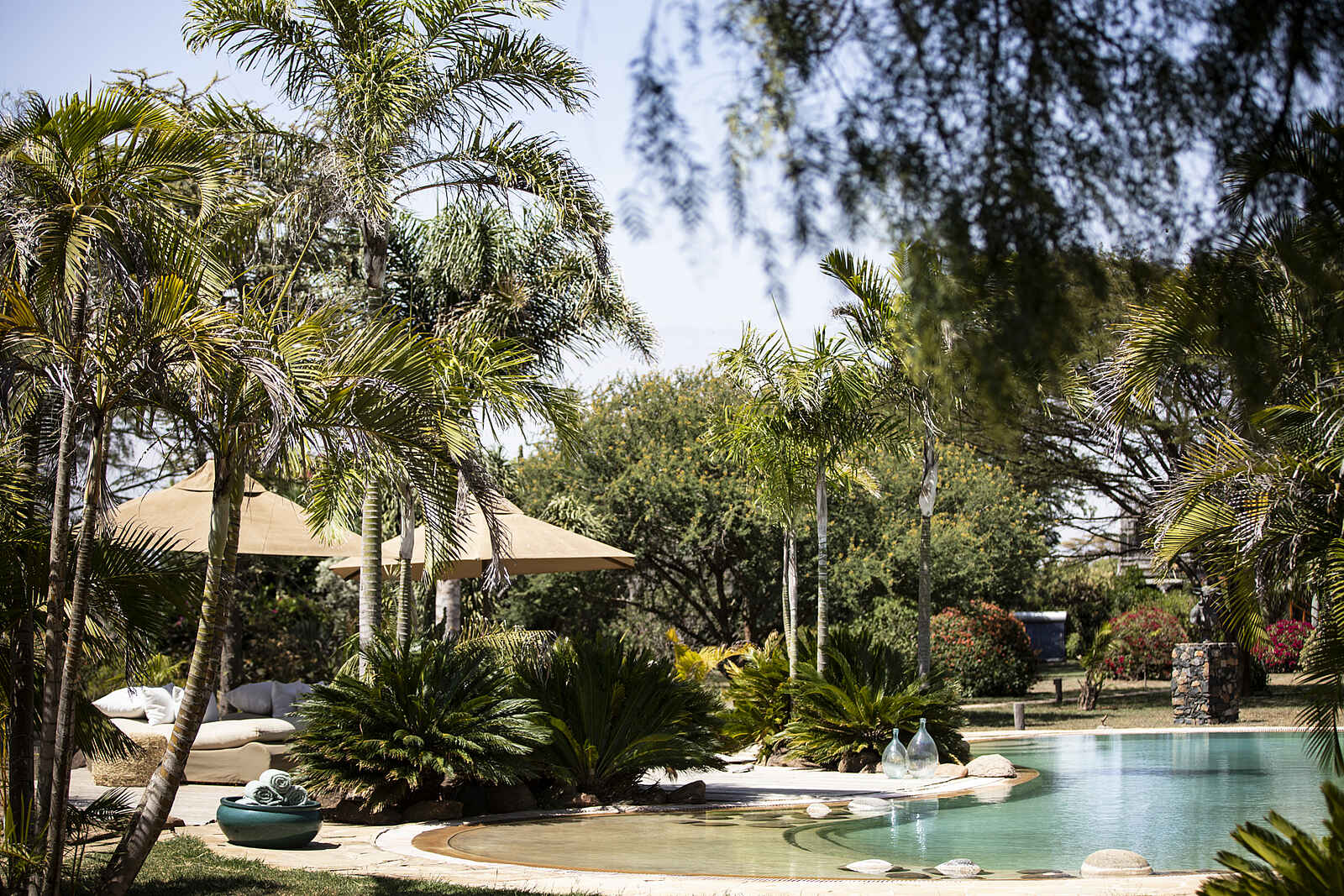 Segera Retreat: Der Poolbereich Segera Retreat: Der Poolbereich