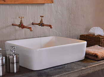 Chobe Elephant Camp: Waschbecken Chobe Elephant Camp: Waschbecken