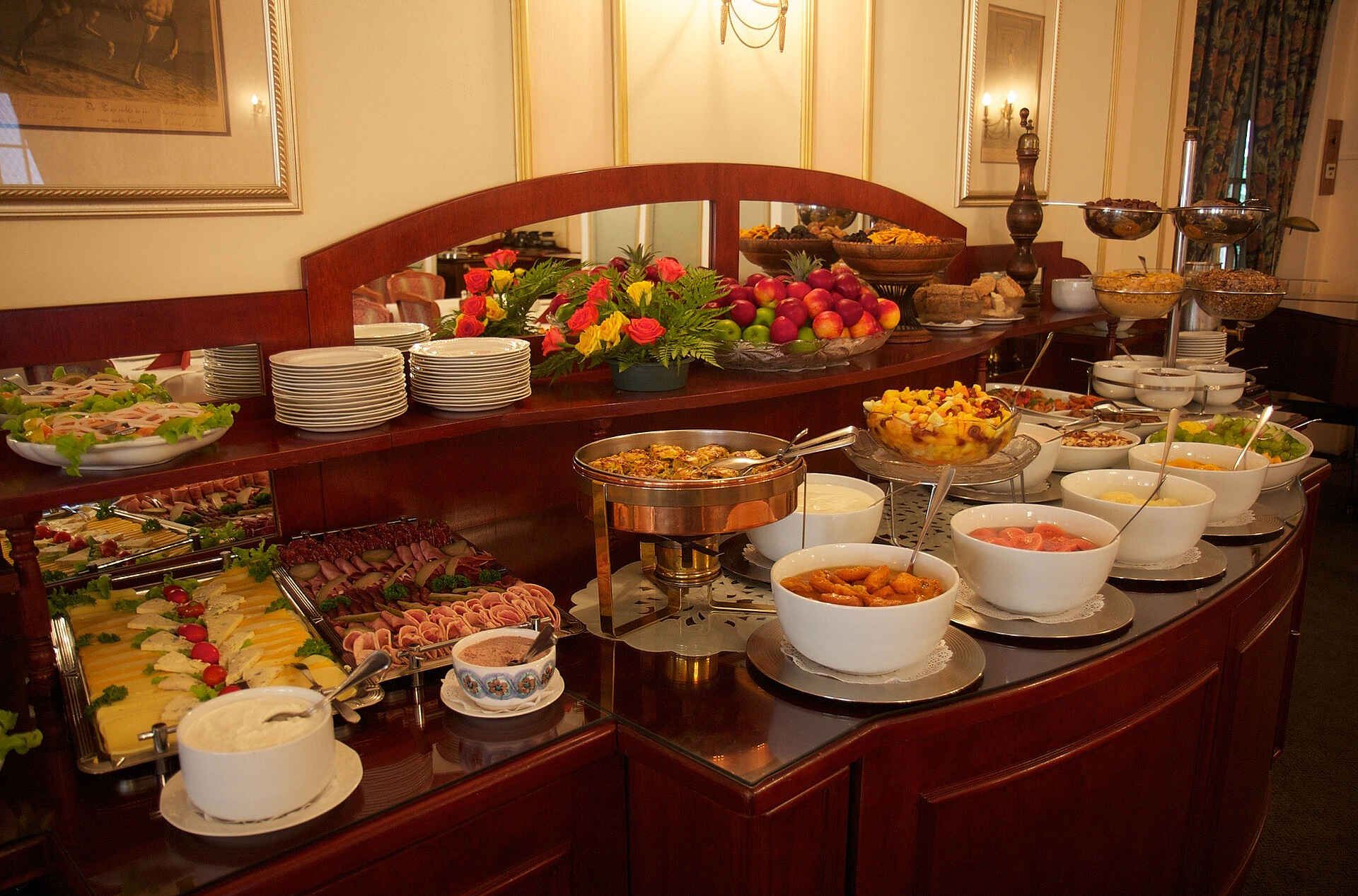 Hansa Hotel: Frühstücksbuffet Hansa Hotel, Swakopmund, Frühstück, Frühstücksbuffet, Swakopmund Hotel