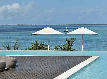 Kilindi Zanzibar: Meerblick