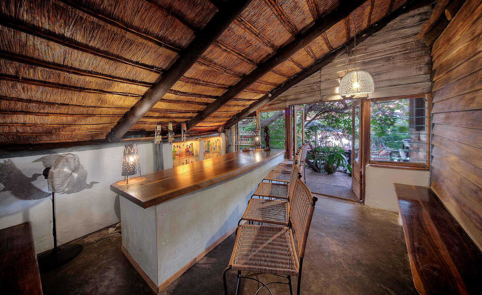 Kubu Lodge: Bar Kubu Lodge: Bar