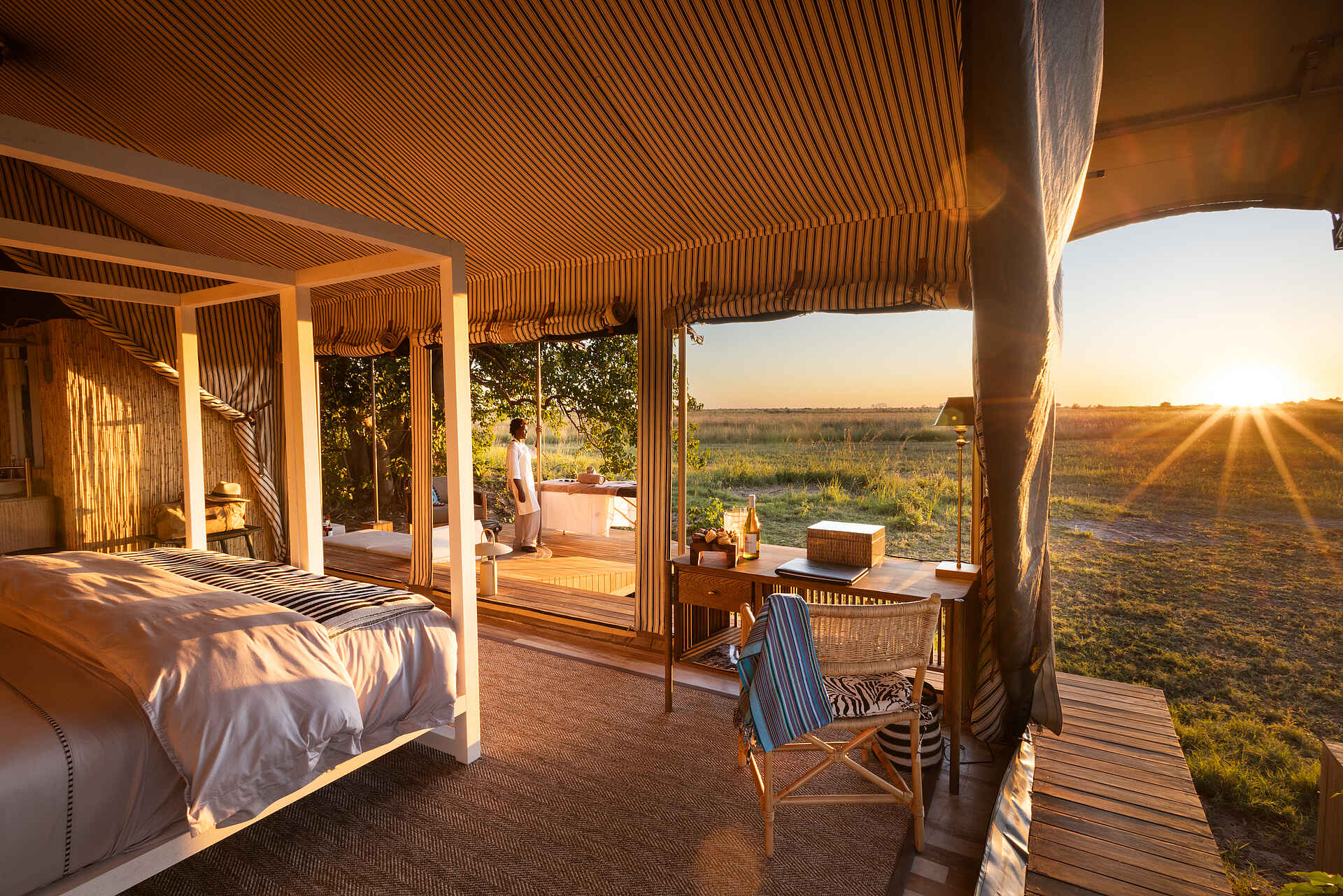 Monachira Camp: Zelt mit Aussicht