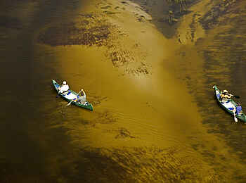 Selinda Explorers Camp: Kanu-Safari Selinda Explorers Camp: Kanu-Safari