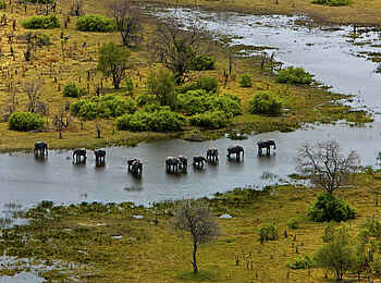 Selinda Explorers Camp: Der Selinda Spillway