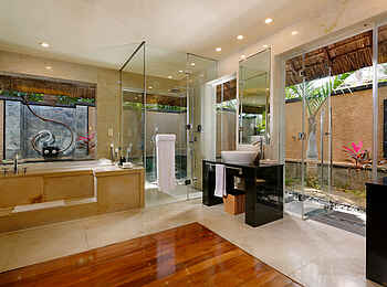 Shanti Maurice Resort & Spa: Das Hauptbadezimmer der Shanti Villa