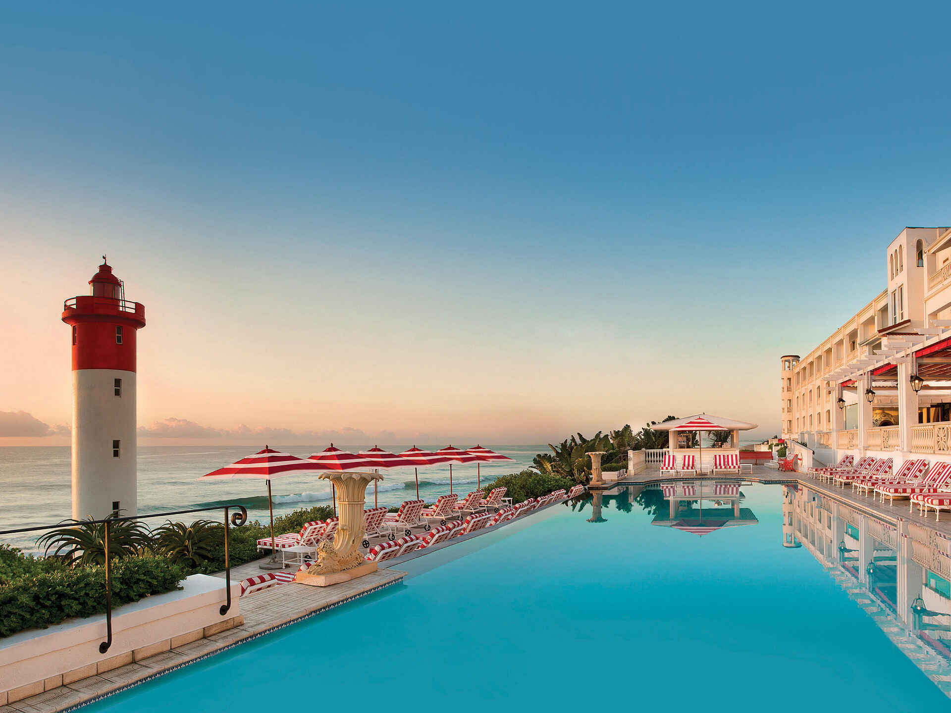 The Oyster Box: Poolbereich