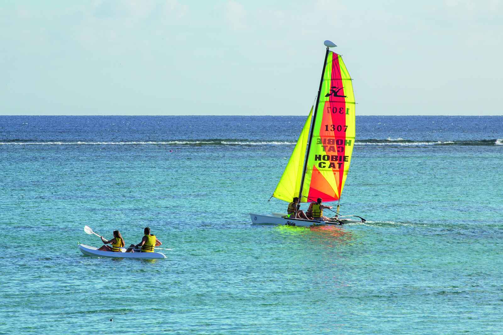 Trou Aux Biches Beachcomber Golf Resort & Spa: Segeln Trou Aux Biches Beachcomber Golf Resort & Spa: Segeln