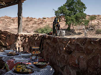 Tuli Safari Lodge Mashatu: Hide am Wasserloch