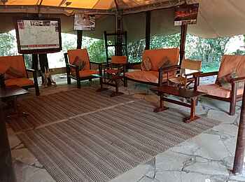 Mara Ngenche Camp: Vortragsecke