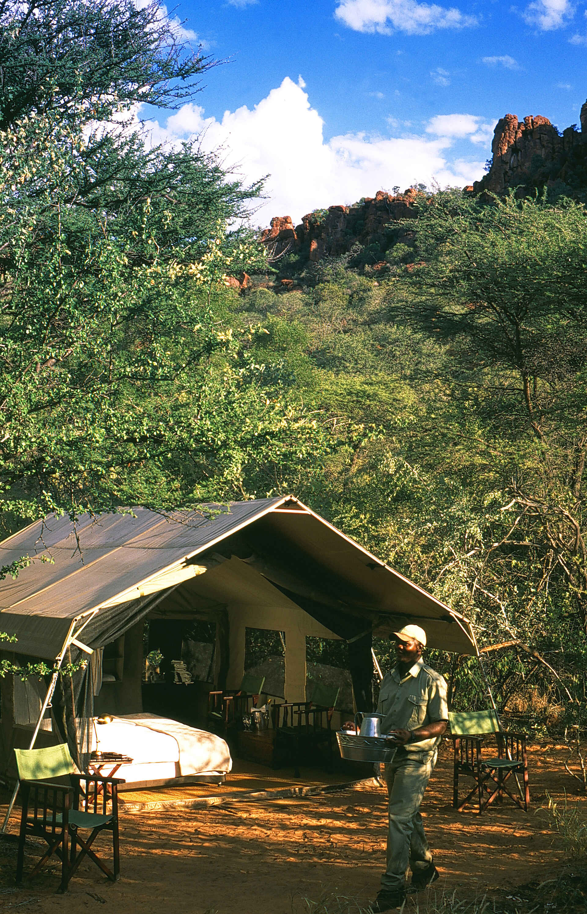 Chobe under Canvas: Campleben