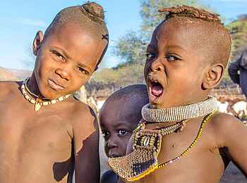 Epupa Falls Lodge: Himba Kinder