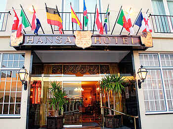 Hansa Hotel: Eingang
