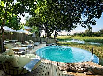 Khwai Leadwood: Swimming Pool