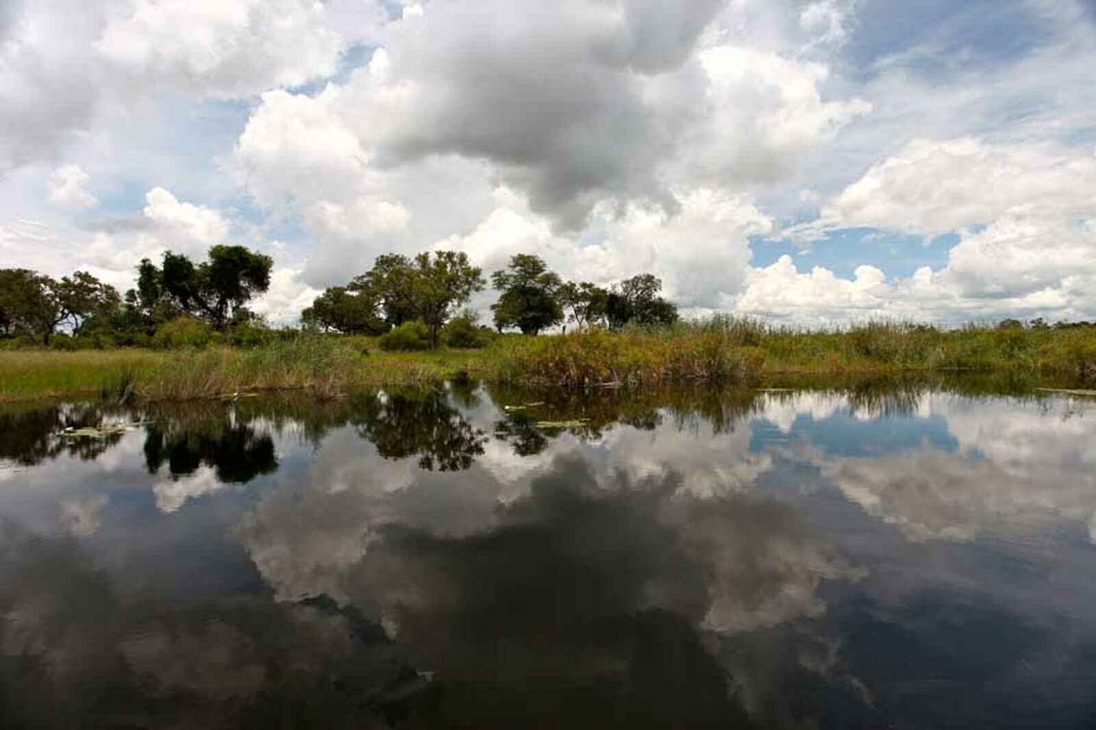 Lianshulu Lodge: Wolkenspiegel Lianshulu Lodge: Wolkenspiegel