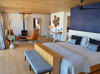Morukuru Beach Lodge: Blick in die Honeymoon Suite Morukuru Beach Lodge: Blick in die Honeymoon Suite