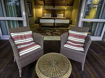 Ongava Lodge: Privates Deck Ongava Lodge: Privates Deck