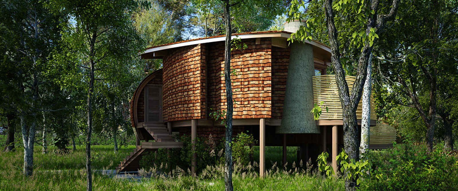 Sandibe Okavango Safari Lodge: Gästecottage Sandibe Okavango Safari Lodge: Gästecottage