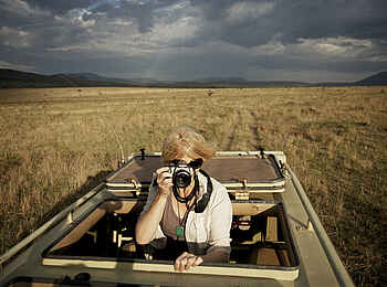 Serengeti Safari Camp: Auf Pirschfahrt