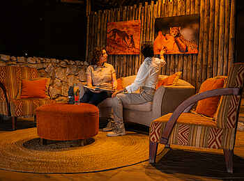 Soroi Cheetah Tented Camp: Loungebereich