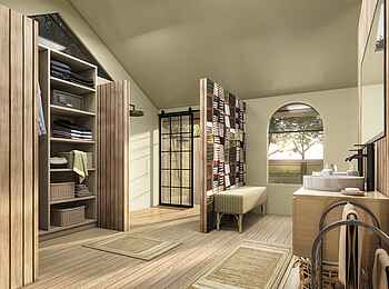 Tumani Tented Camp: En-suite-Badezimmer