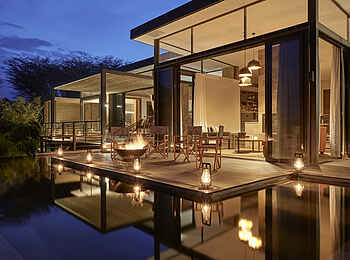 Sanctuary Olonana Geoffrey Kent Suite: Blick auf die Suite