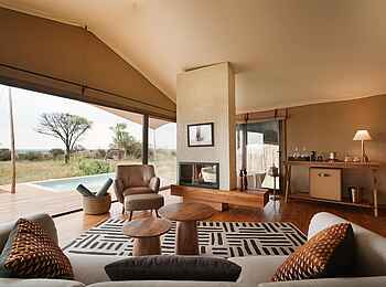Warangi Ridge Lodge: Lounge