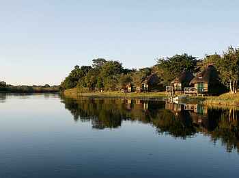 Camp Kwando: Am Ufer des Kwando River