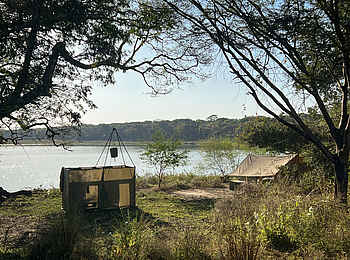 Charlie Ugalla Safari Camp: Badezimmer