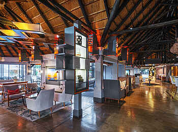 Chobe Water Villas: Blick hinein