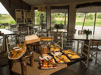Gomoti Plains Camp: Afternoon Tea