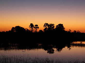 Macatoo Camp: Sonnenuntergang