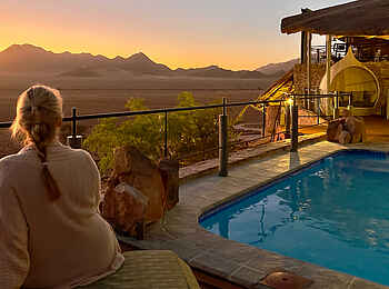 Namib Outpost: Pool mit Aussicht Namib Outpost: Pool mit Aussicht