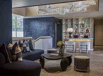 One and Only Cape Town Hotel: Spa Rezeption One and Only Cape Town Hotel: Spa Rezeption