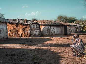 Porini Amboseli Camp: Im Dorf Porini Amboseli Camp: Im Dorf