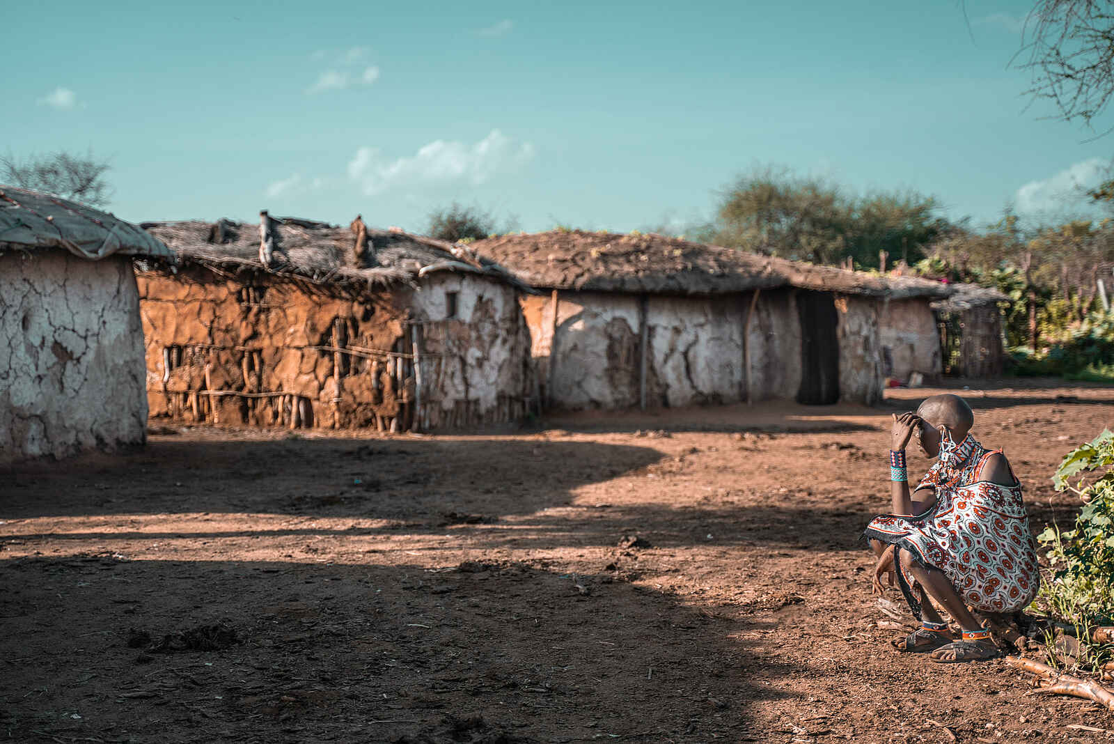 Porini Amboseli Camp: Im Dorf Porini Amboseli Camp: Im Dorf