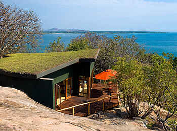 Pumulani Lodge: Gästevilla mit Grasdach