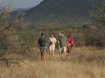 Sarara Camp: Buschwanderung Sarara Camp: Buschwanderung