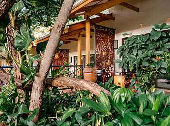 Shongwe Oasis Lodge: Terrasse