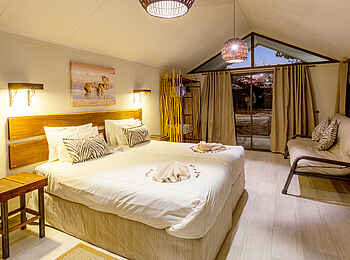 Taleni Etosha Village: Interieur eines Chalets Taleni Etosha Village: Interieur eines Chalets