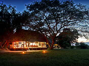 Baker's Lodge: Gästehaus im Sonnenuntergang Baker's Lodge: Gästehaus im Sonnenuntergang