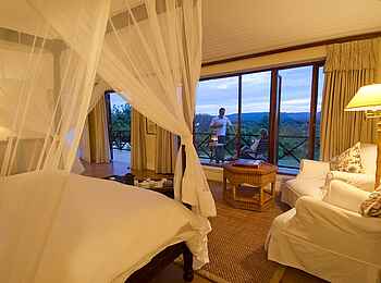 Chichele Presidential Lodge: Gästechaletinterieur Chichele Presidential Lodge: Gästechaletinterieur