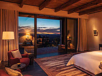 Delaire Graff Estate: Das Schlafzimmer der Villa Delaire Graff Estate: Das Schlafzimmer der Villa