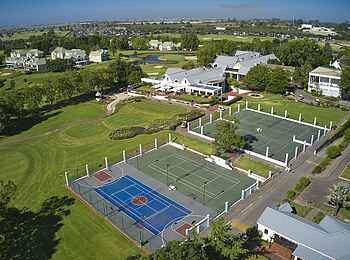 Fancourt Hotel: Die Tennisplätze Fancourt Hotel: Die Tennisplätze