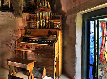 Grande Roche Hotel: Orgel der Wedding Chapel