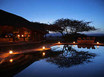 Lewa Safari Camp: Dämmerung