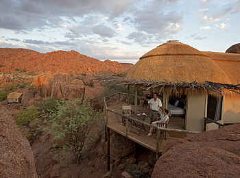 Mowani Mountain Camp: Private Veranda
