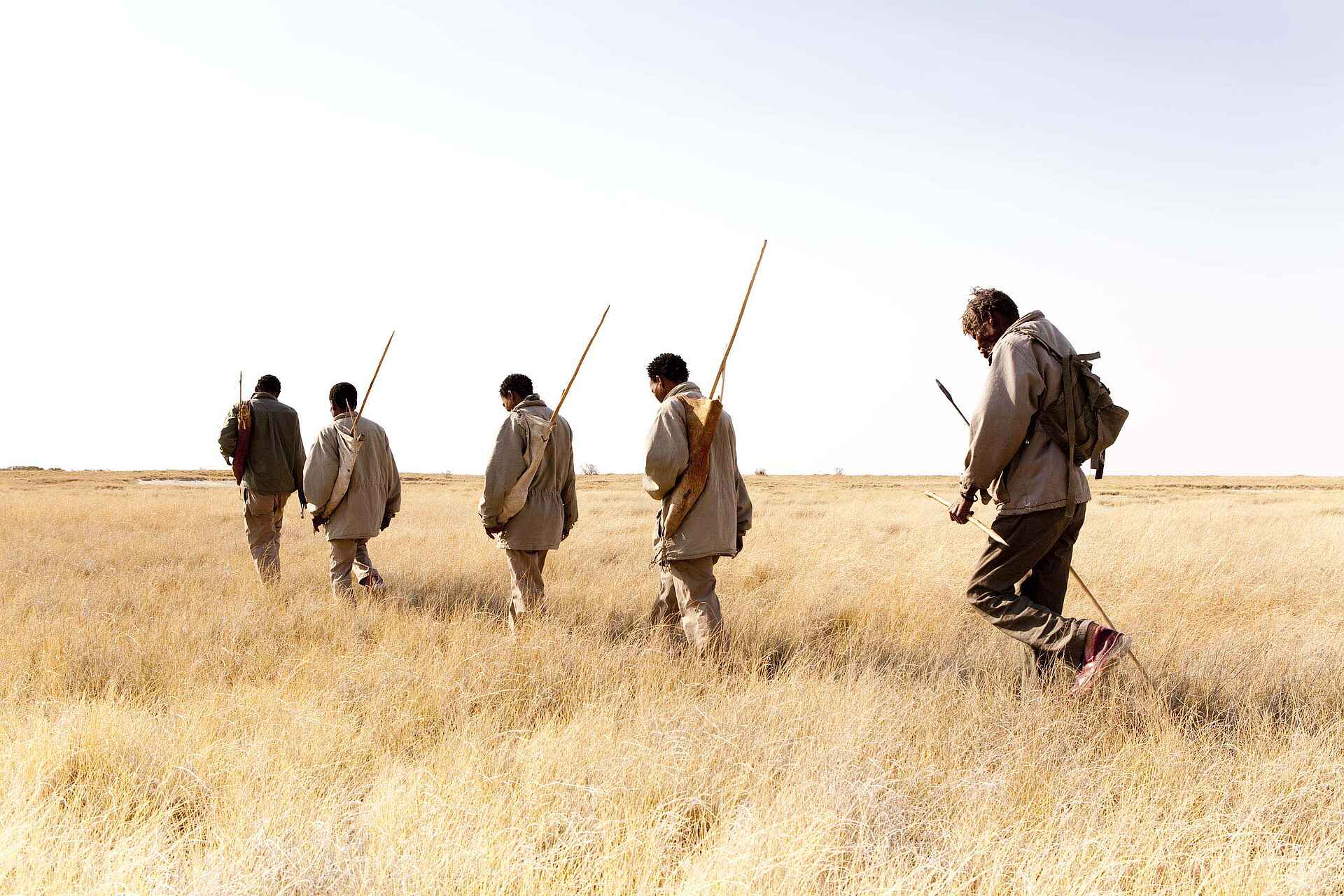 San Camp: Buschmänner auf Pirsch